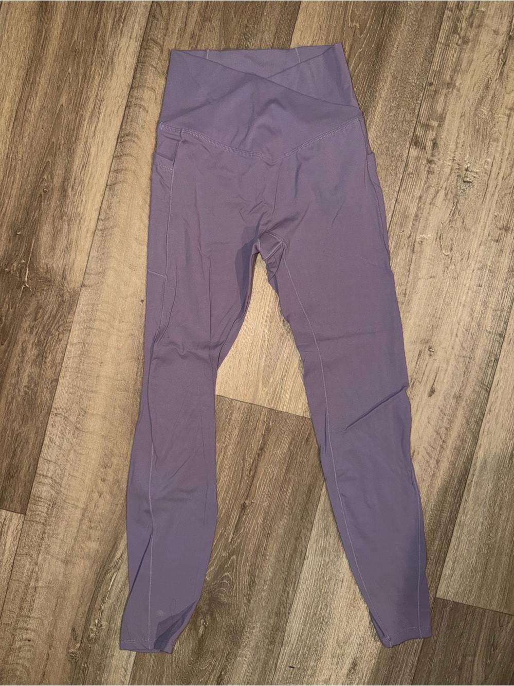 HALARA Girls' Purple High-Waist Active Leggings